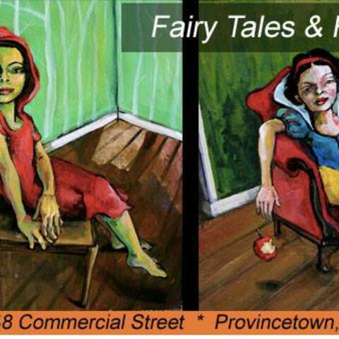 Ellyn and Sesow "Fairytales & Folklore" exhibit at AMP Art Market, Provincetown MA