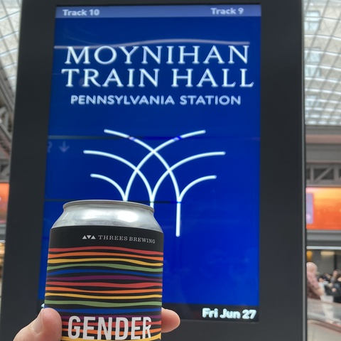 Gender Neutral beer from  Three's Brewing
