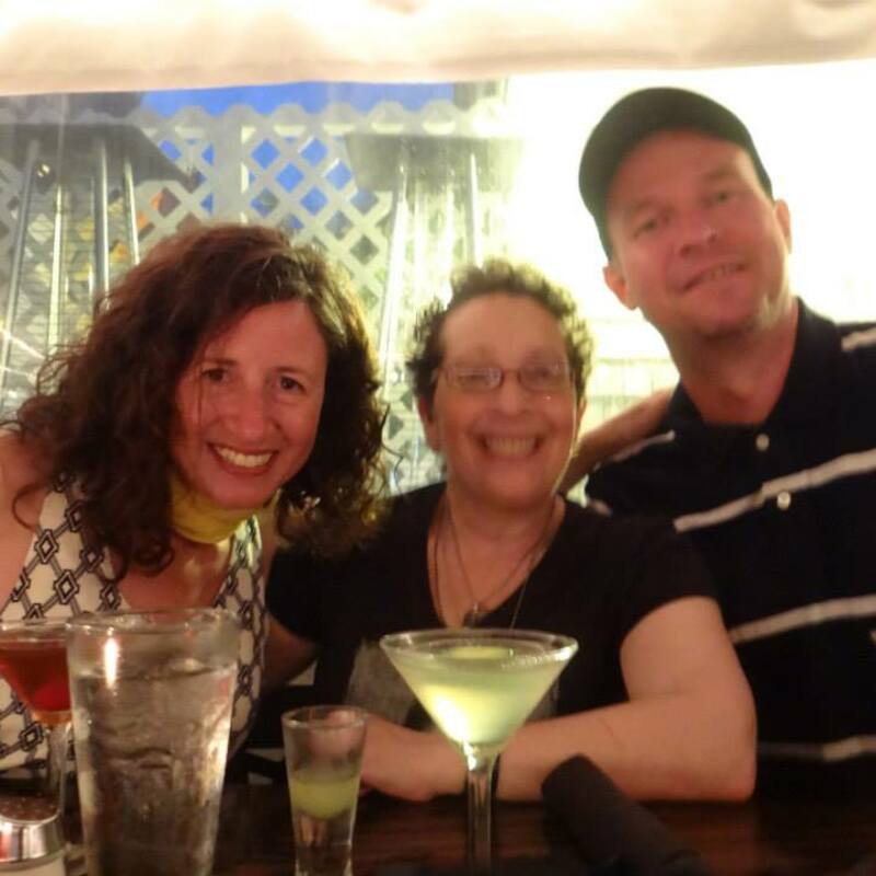 Dana Ellyn and Matt Sesow in Provincetown, MA during Bear Week - for their Fairytales & Folklore exhibit at AMP Art Market.