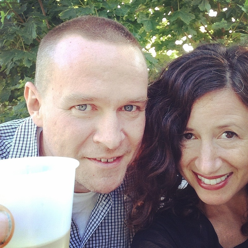Dana Ellyn and Matt Sesow in Provincetown, MA for their Fairytales & Folklore exhibit at AMP Art Market.